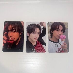 Set of Three Kpop Photocards Haechan Taste Nct 127 NCT dream